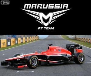 yapboz Marussia MR02 - 2013 -
